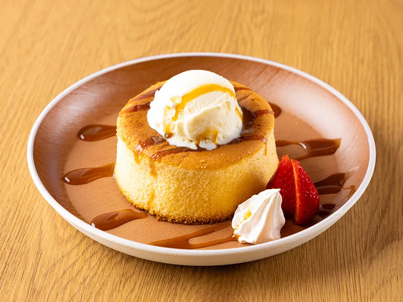 窯焼きホットケーキ